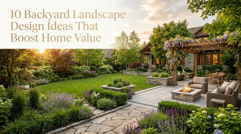 10 Backyard Landscape Design Ideas That Boost Home Value