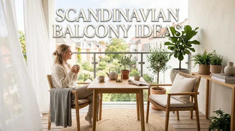 Scandinavian Balcony Ideas