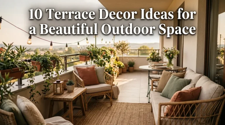 10 Terrace Decor Ideas