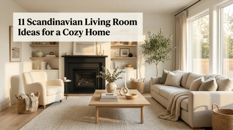 11 Scandinavian Living Room Ideas for a Cozy Home
