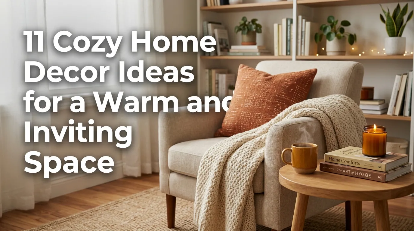 11 Cozy Home Decor Ideas for a Warm and Inviting Space