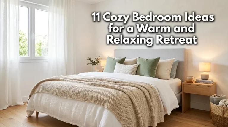11 Cozy Bedroom Ideas for a Warm and Relaxing Retreat