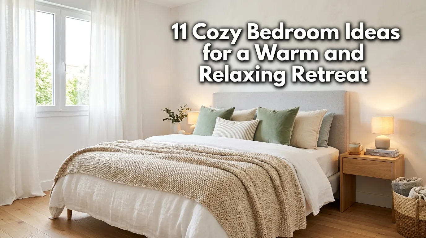 11 Cozy Bedroom Ideas for a Warm and Relaxing Retreat