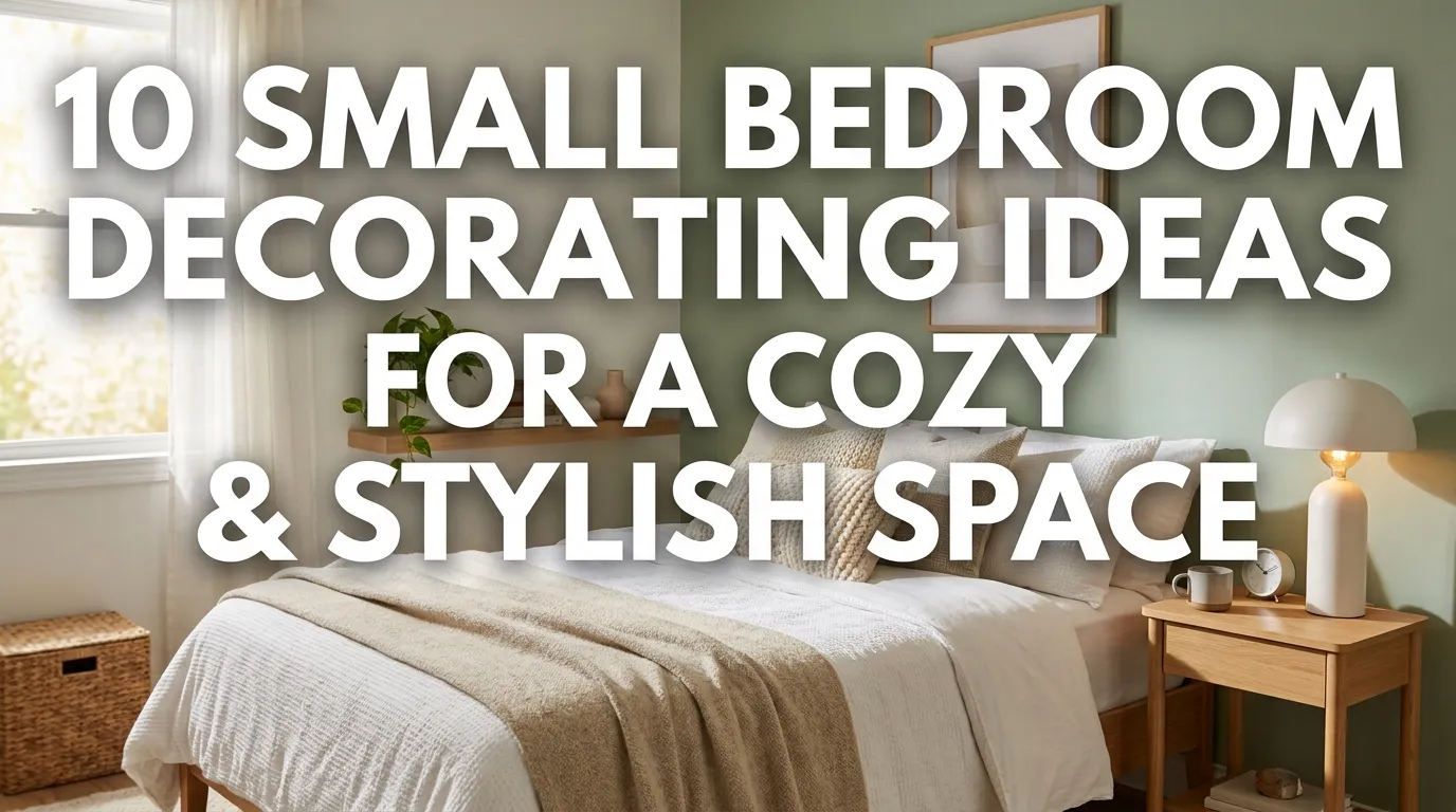 10 Small Bedroom Decorating Ideas for a Cozy Stylish Space