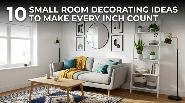 10 Small Room Decorating Ideas to Make Every Inch Count
