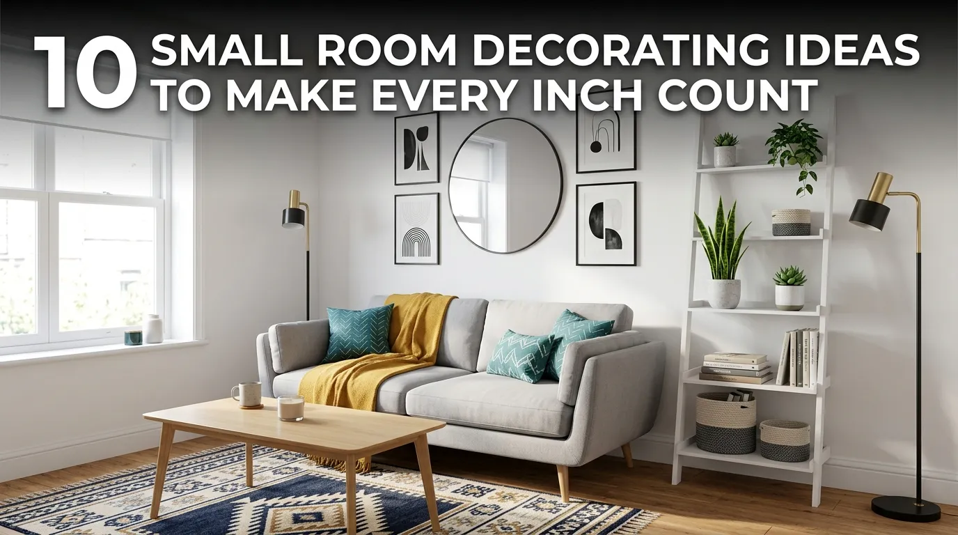 10 Small Room Decorating Ideas to Make Every Inch Count