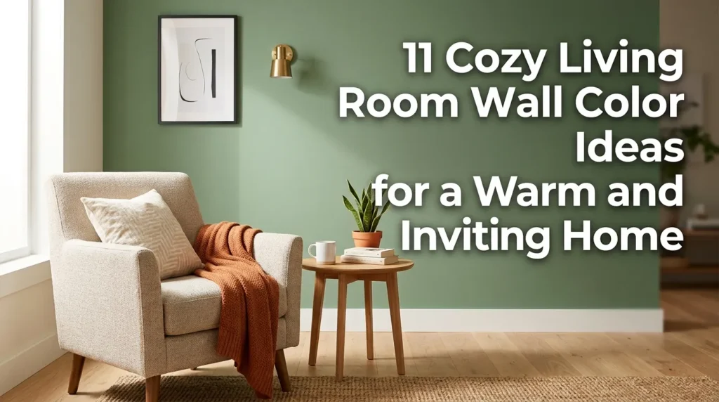 11 Cozy Living Room Wall Color Ideas for a Warm and Inviting Home