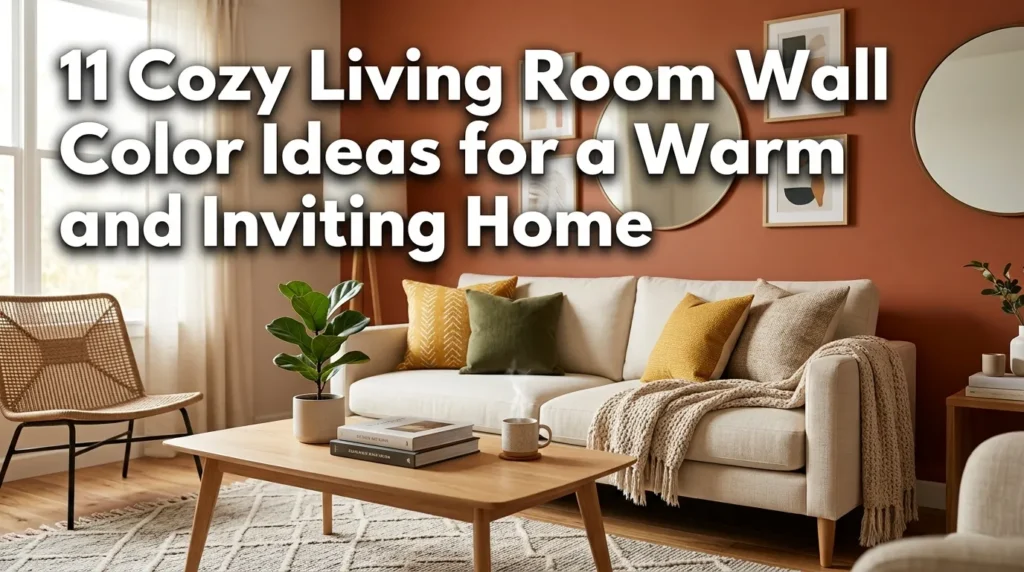 11 Cozy Living Room Wall Color Ideas for a Warm and Inviting Home