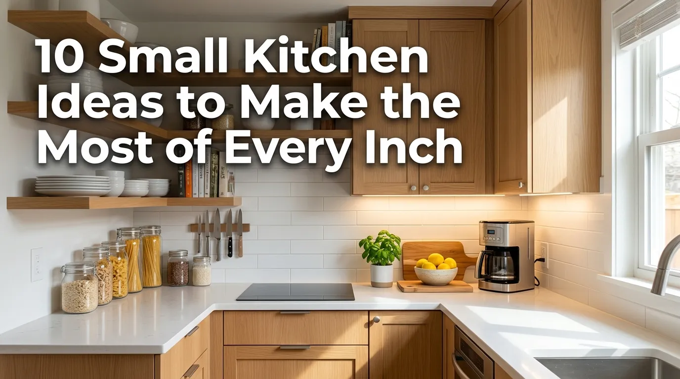 10 Small Kitchen Ideas to Make the Most of Every Inch