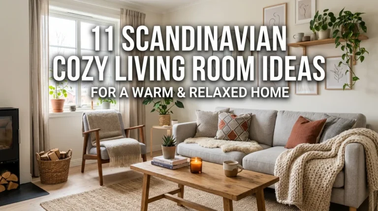 11 Scandinavian Cozy Living Room Ideas for a Warm & Relaxed Home