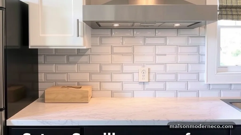 Accounting for Countertop Overhangs - Where Should Backsplash Tile Stop When Upper Cabinets End Early?