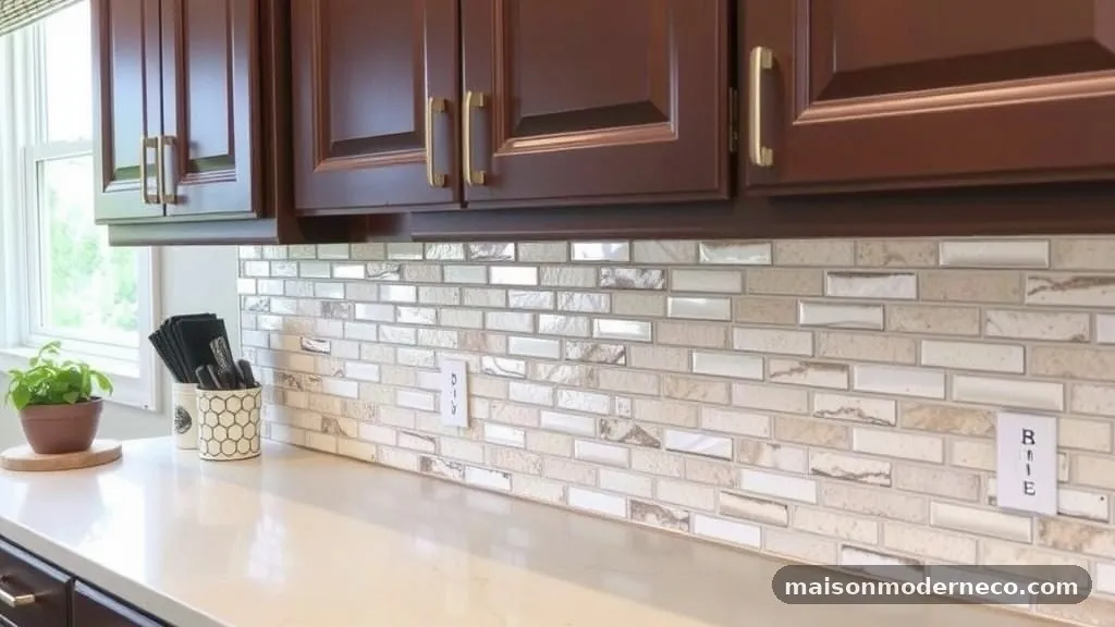 Aligning Tile with the Countertop Edge - Where Should Backsplash Tile Stop When Upper Cabinets End Early?