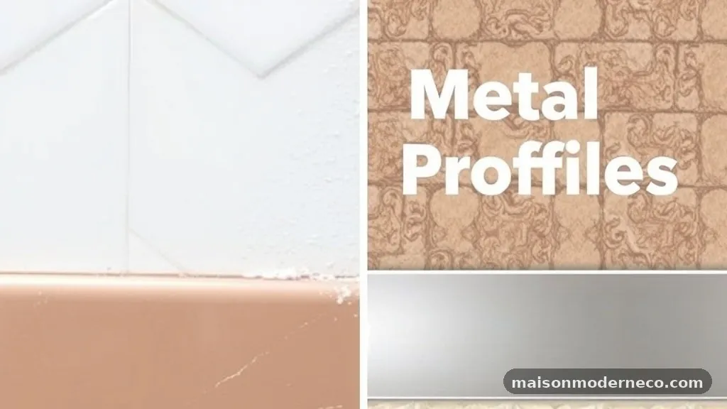 Assessing the Durability of Exposed Tile Edges - Painting the Exposed Tile Edge vs Using Metal Transition Profiles