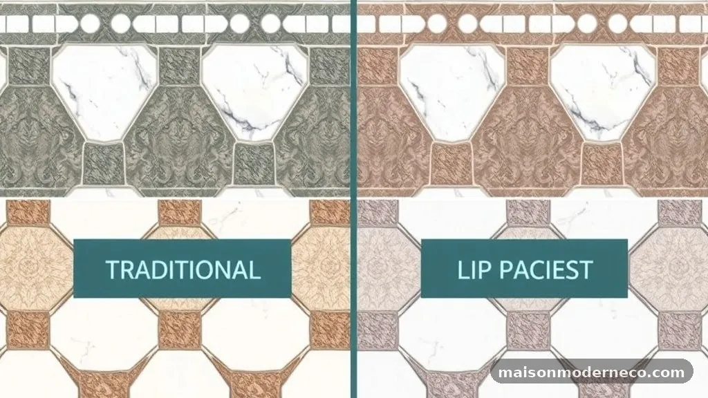Benefits of the 1/3 Offset Pattern - Traditional 50% Offset vs 1/3 Offset: Which Prevents Tile Lippage?