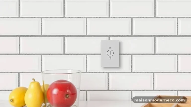 Best Low-Profile Screwless Wall Plates for Thick Subway Tile Backsplashes