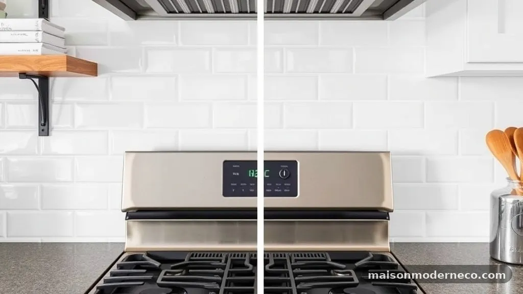Beveled vs Flat Subway Tile: Which Is Easier to Wipe Clean Behind a Stove?