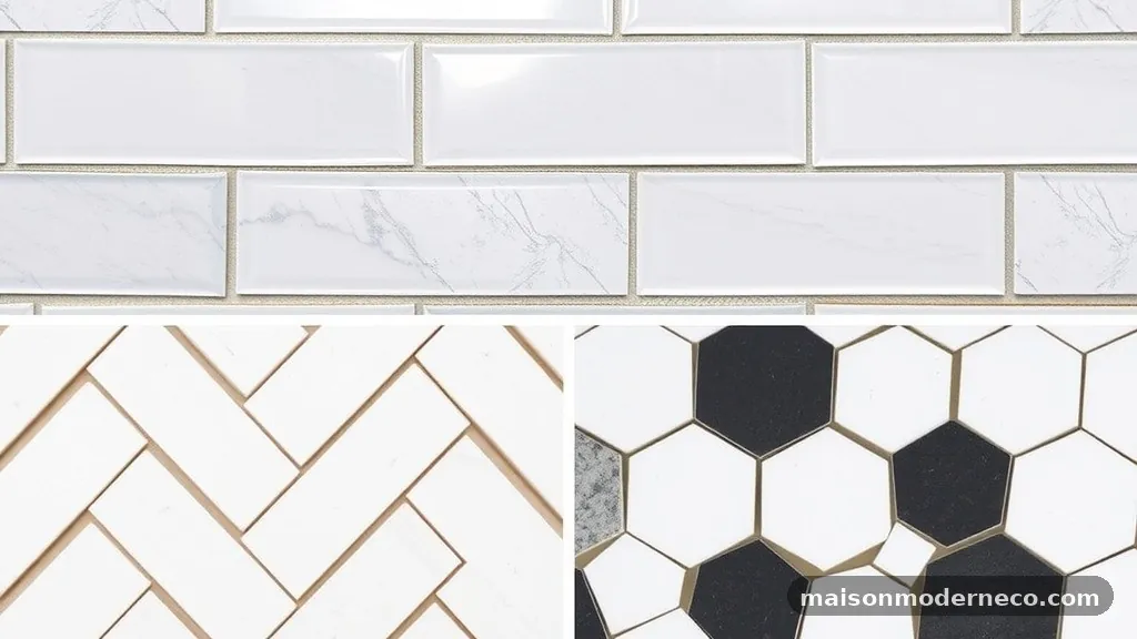 Calculating Total Grout Coverage - Subway Tile Herringbone vs Hexagon Tile: Grout Cleaning and Durability