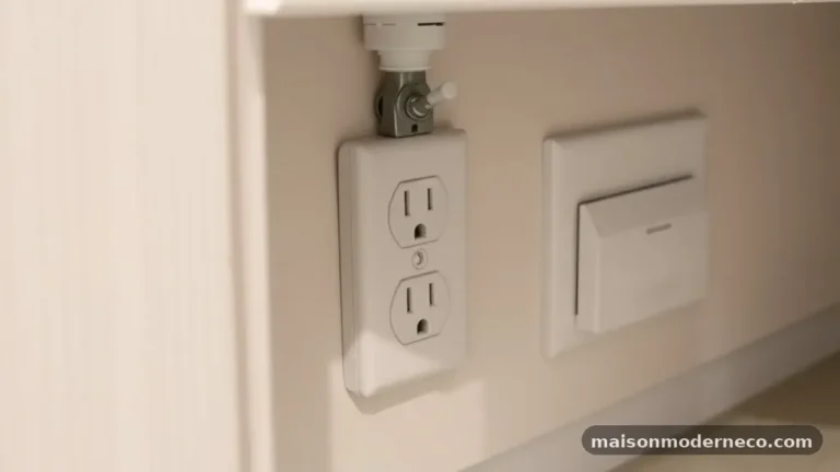 Can You Move an Outlet Lower to Hide It Under Upper Kitchen Cabinets?