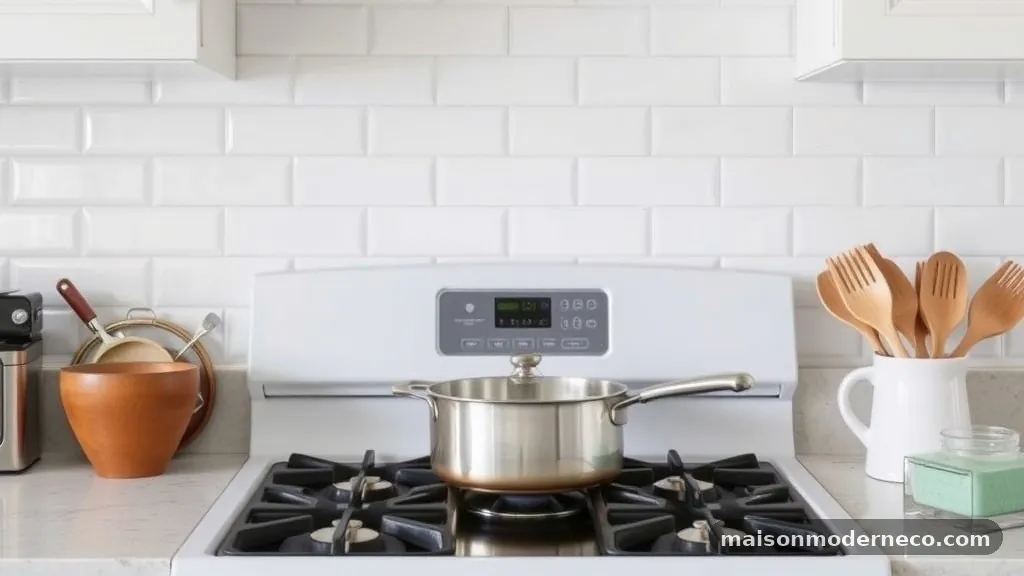 Choosing the Right Cleaning Tools for Your Backsplash - Beveled vs Flat Subway Tile: Which Is Easier to Wipe Clean Behind a Stove?