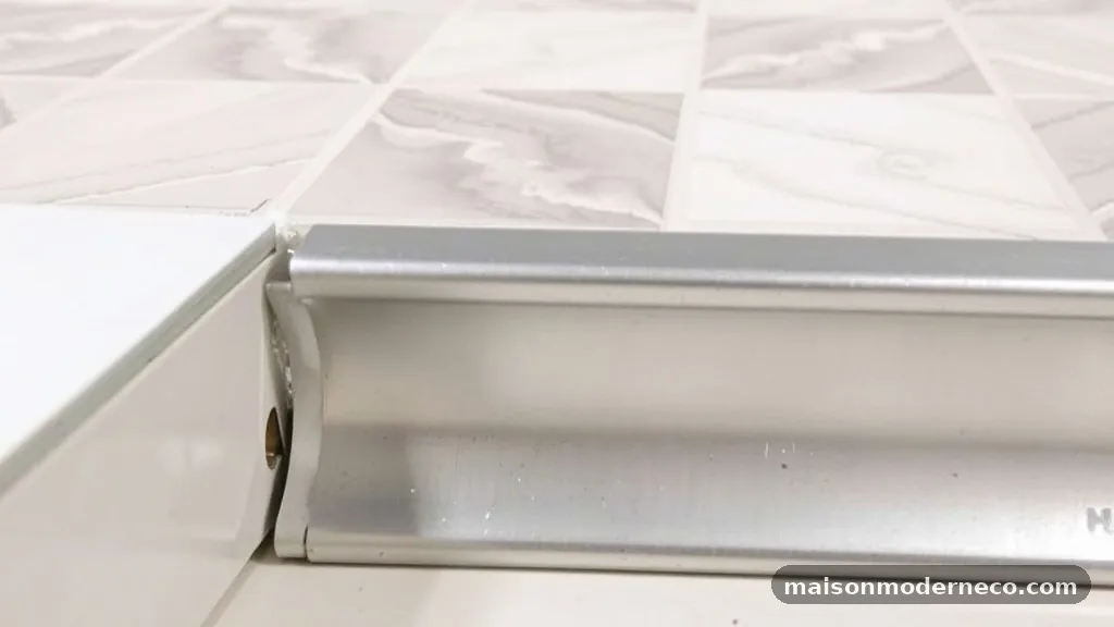 Choosing the Right Metal Profile for Your Space - Painting the Exposed Tile Edge vs Using Metal Transition Profiles