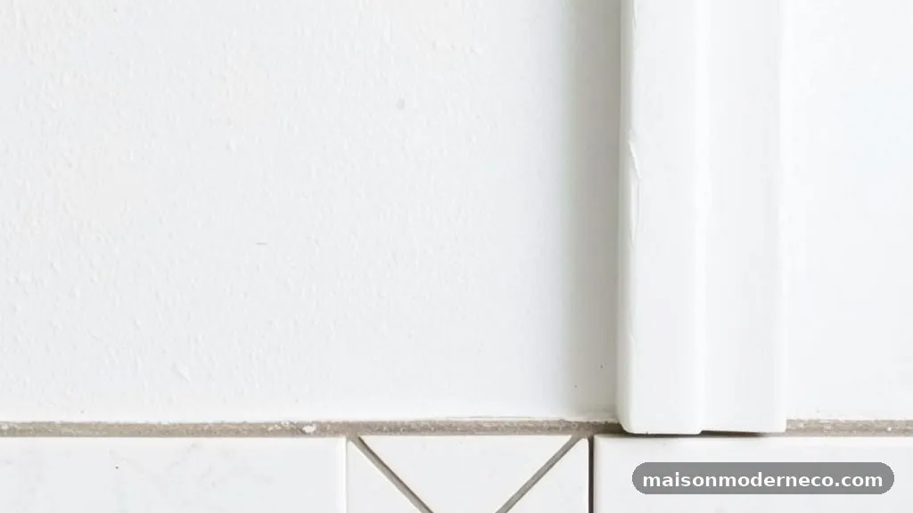 Common Mistakes to Avoid During Installation - How to End a Herringbone Tile Pattern Neatly Against an Open Wall Edge