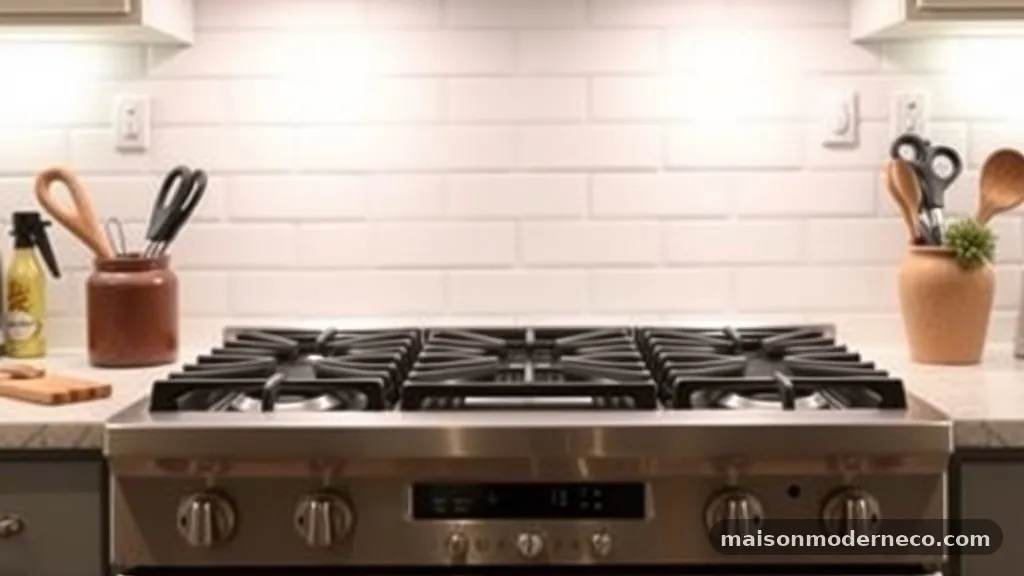 Designing for the Stove-to-Hood Transition - What Size Subway Tile Looks Balanced Behind a 30-Inch Kitchen Range?