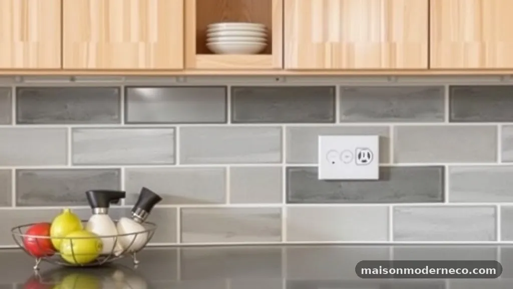 Functional Considerations for Daily Kitchen Tasks - Should Kitchen Backsplash Outlets Be Mounted Horizontally or Vertically?