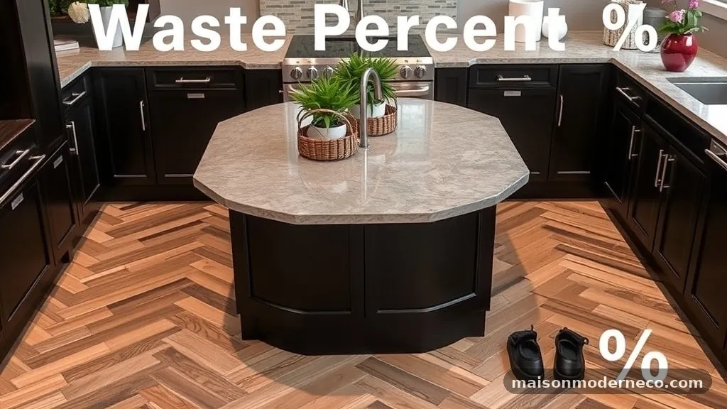 Handling Complex Room Layouts - How Much Extra Waste Percentage Should You Buy for Herringbone Cuts?