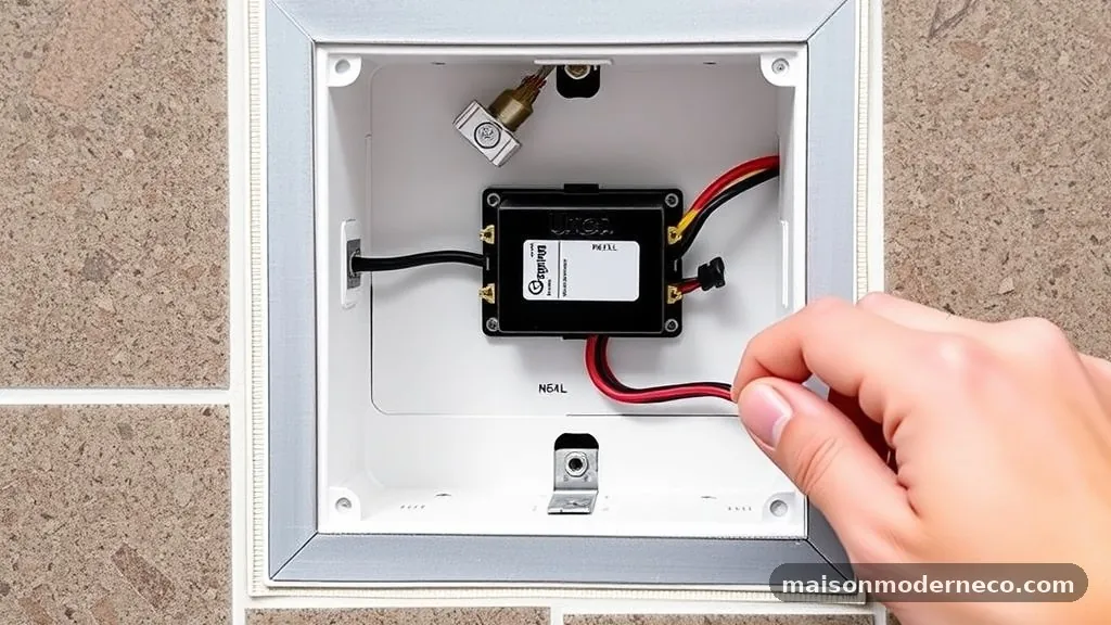 Installing the Box Extender - How to Use Electrical Box Extender Rings (Spacers) After Adding Thick Tile