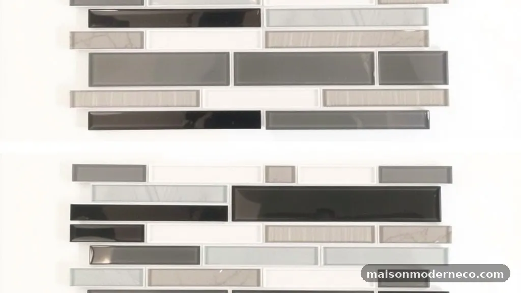 Leveraging Vertical Stacking for Height - Stacked Horizontal vs Vertical Subway Tile: Modern Design Comparison