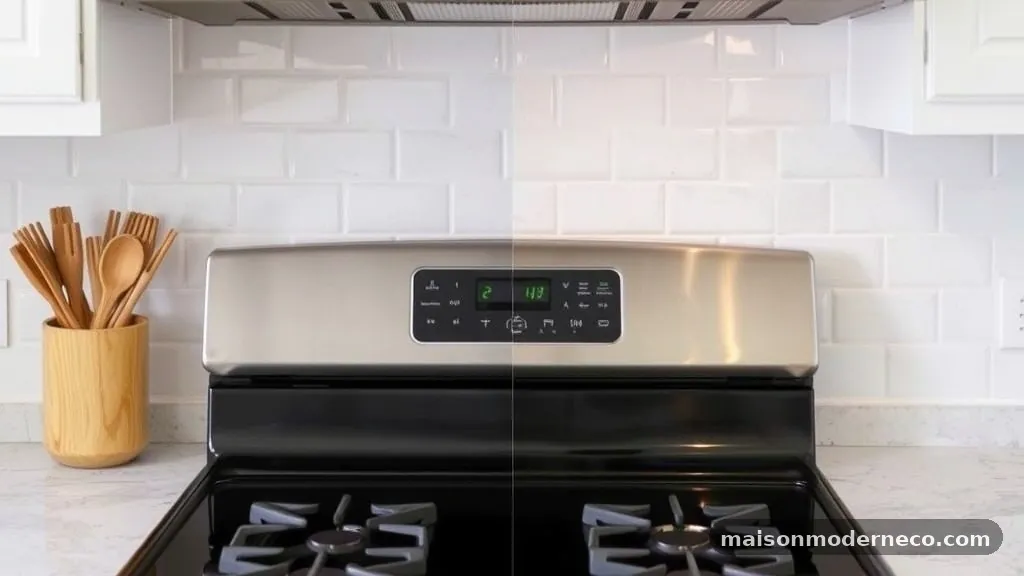 Managing Grease Accumulation Behind the Stove - Beveled vs Flat Subway Tile: Which Is Easier to Wipe Clean Behind a Stove?