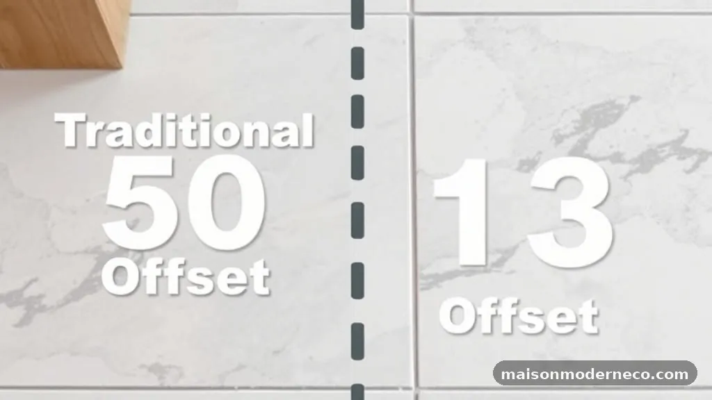 Preparing the Subfloor for Large-Format Tiles - Traditional 50% Offset vs 1/3 Offset: Which Prevents Tile Lippage?