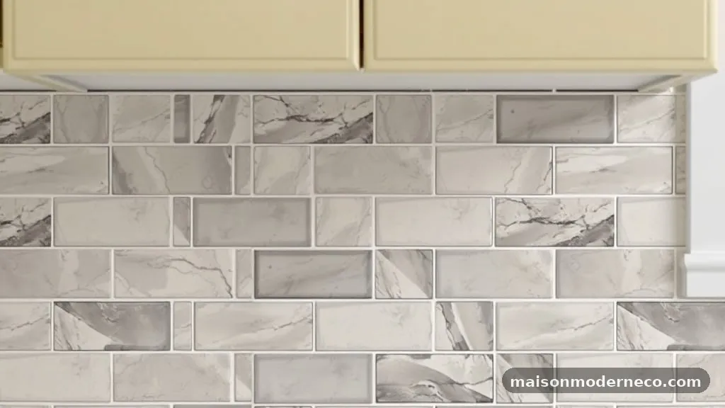 Select the Right Tile Size for Your Space - Should Backsplash Tile Line Up with the Upper Cabinet or Lower Countertop?