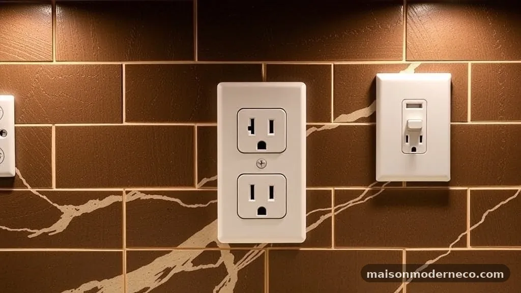 Should Kitchen Backsplash Outlets Be Mounted Horizontally or Vertically?