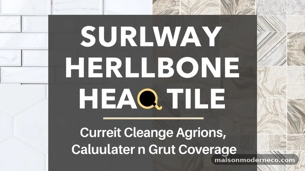 Subway Tile Herringbone vs Hexagon Tile: Grout Cleaning and Durability
