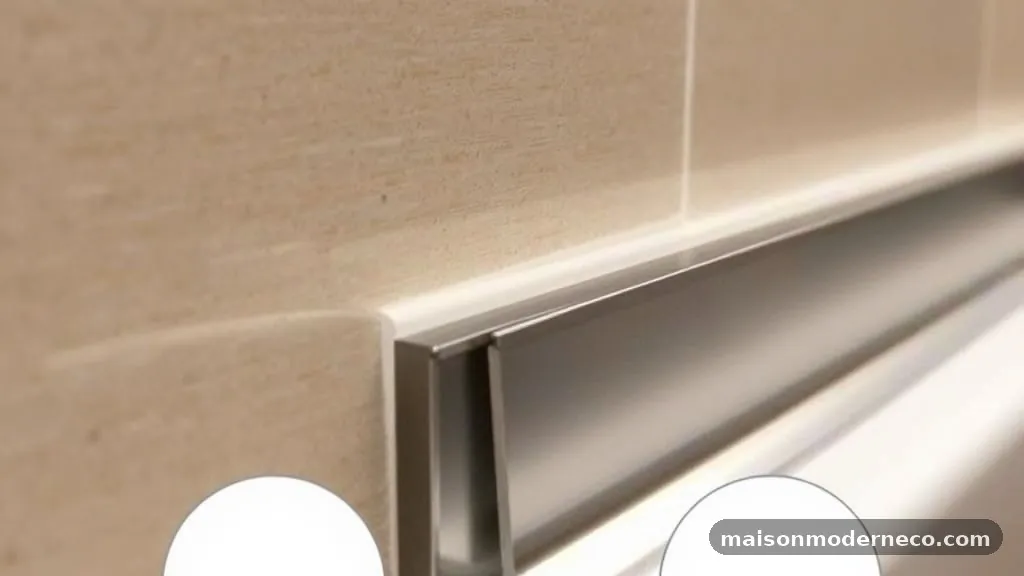 Technical Benefits of Metal Transition Profiles - Painting the Exposed Tile Edge vs Using Metal Transition Profiles
