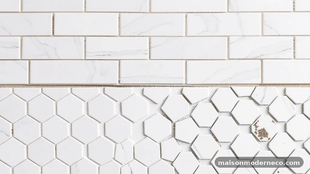 Tools and Techniques for Better Grout Maintenance - Subway Tile Herringbone vs Hexagon Tile: Grout Cleaning and Durability