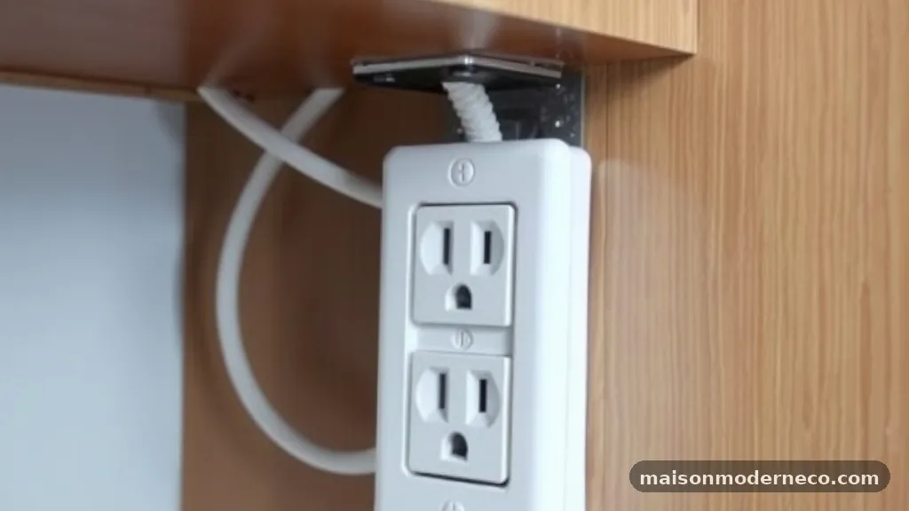 Understanding Electrical Code Requirements - Can You Move an Outlet Lower to Hide It Under Upper Kitchen Cabinets?